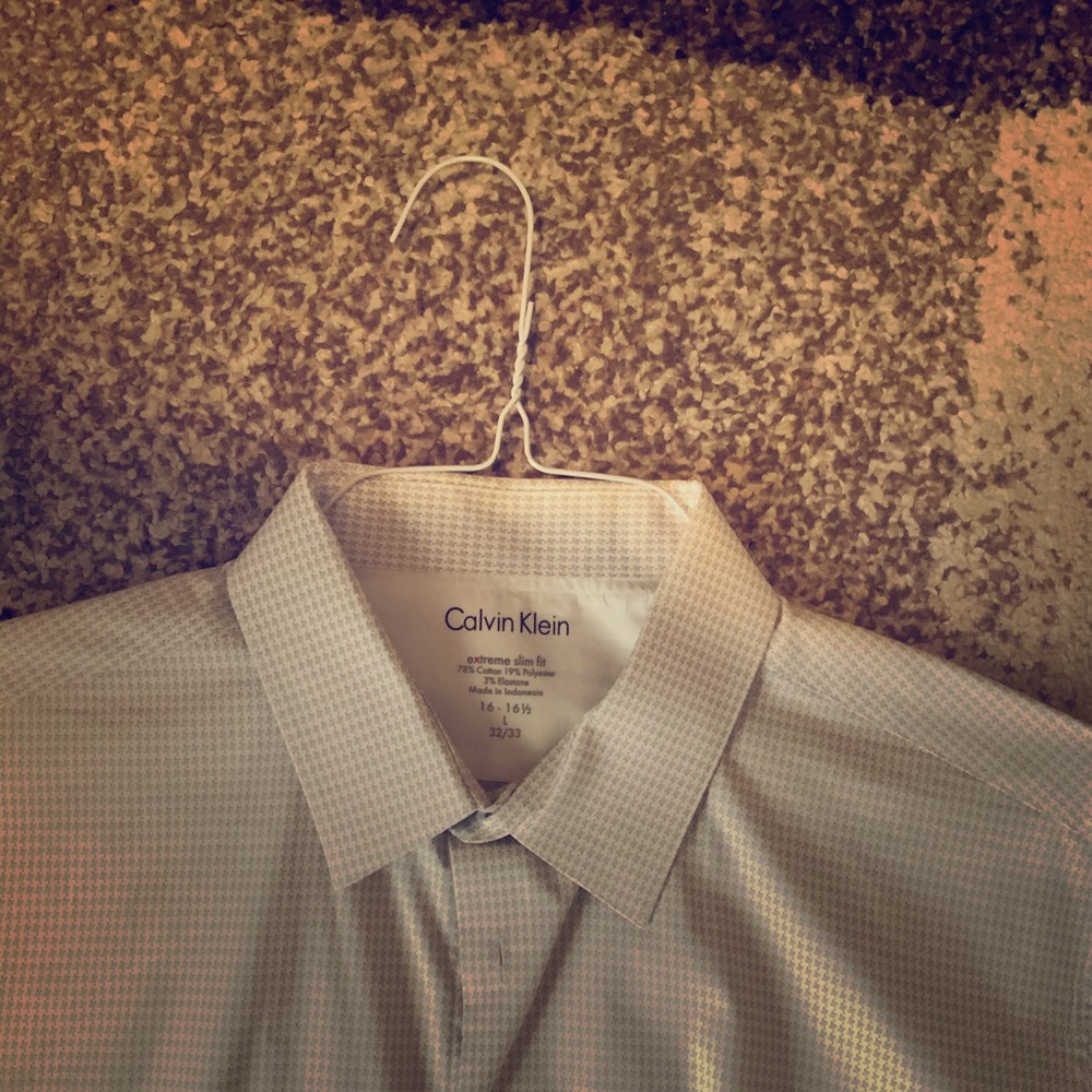 Calvin Klein Button Up Dress Shirt
